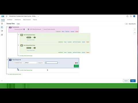 Qualtrics: Randomization of Elements-Embedded Data