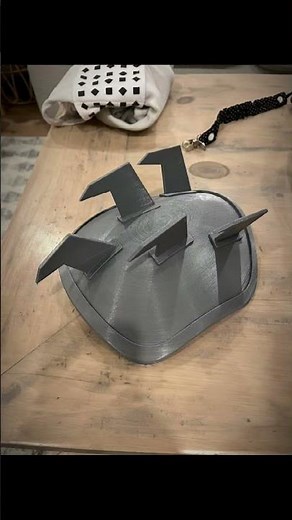 TMNT Shredder costume #3dprinting #tmnt #ninjaturtles #cosplay #mask #halloween #costume #diy
