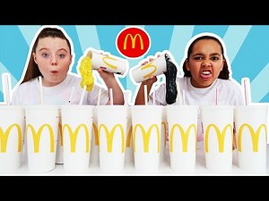 Don't Choose The Wrong McDonalds Milkshake Slime Challenge!! - Videos For Kids