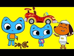 How to beat bad habits? - Kit and Kate - Family Kids Cartoon
