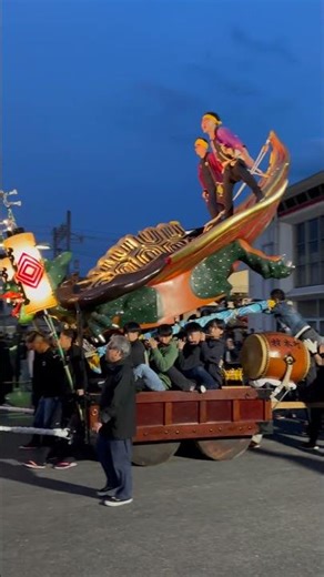 朝山 唐津くんち 材木町 亀と浦島太郎 曳山展示場 20251102 #祭り