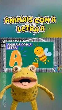 LEARNING WITH LETTERS || ANIMALS THAT START WITH THE LETTER A #childrensalphabet