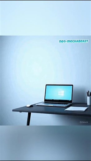 Laptop transform into Robot #transformanimal #Animalmachinehybrid #mechanicalbeast #robotics