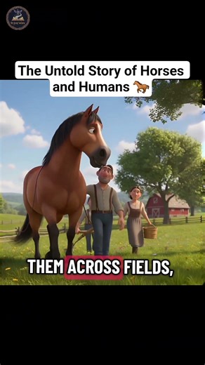 The Untold Story of Horses and Humans 🐎 #story #storytelling #viral #horse #human #relationship