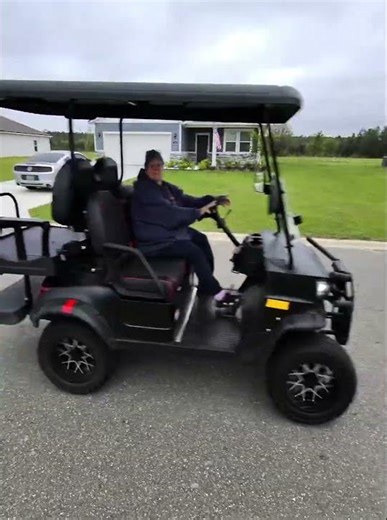 Golf Cart with battery lithium conversion drive by