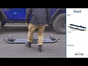 Installation | #RunningBoards for 2018-2022 Jeep Wrangler JL & Unlimited 4 Door #OEDRO