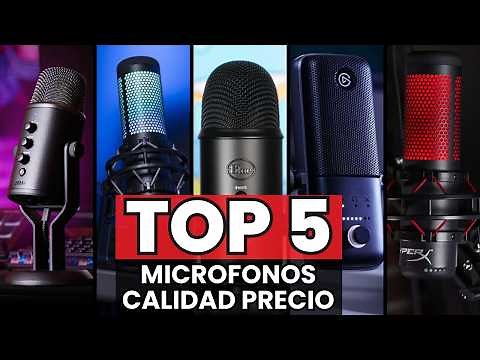 🏆 MEJORES Micrófonos CALIDAD PRECIO para STREAMING, YOUTUBE, Grabar Videos y Podcast 🏆