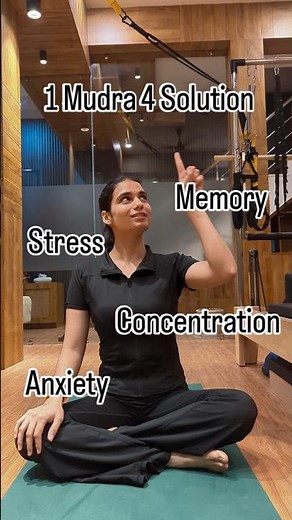 Boost your focus and calm your mind with HAKINI Mudra🧘‍♀️