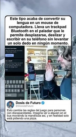 CONTROLANDO EL TELÉFONO CON LA LENGUA