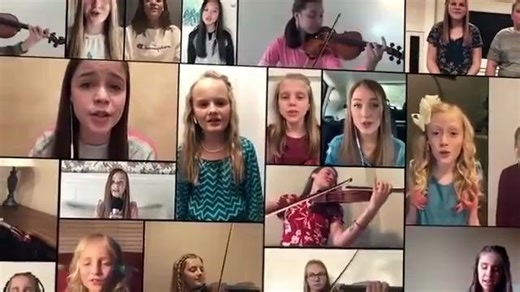 One voice合唱团演唱《Memories》