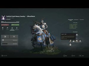 Conquerors Blade | Yorkist Crest Heavy Cavalary - Silverthorn | ConqBladeWiki.info