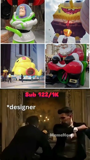 Giant Funny Character Inflatables You Won’t Believe! 😂 #shorts