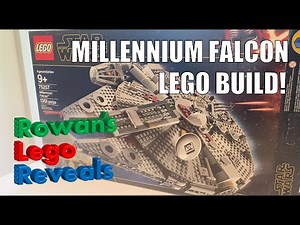 LEGO Star Wars Millennium Falcon Set 75257 - Unboxing, Build, & Review!
