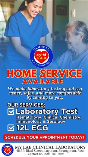 My Lab Clinical Laboratory - Binangonan, Rizal on Reels | Facebook