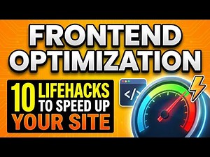 10 Easy Frontend Performance Wins (That Actually Work)