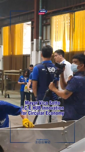 150K views · 8.6K reactions | Mayor Vico Sotto, I.C.E HUB Innovation for Circular Economy | Home of the Pasig City #PasigCity #PasigNews #Pasigueño | Pasig News Update | Facebook