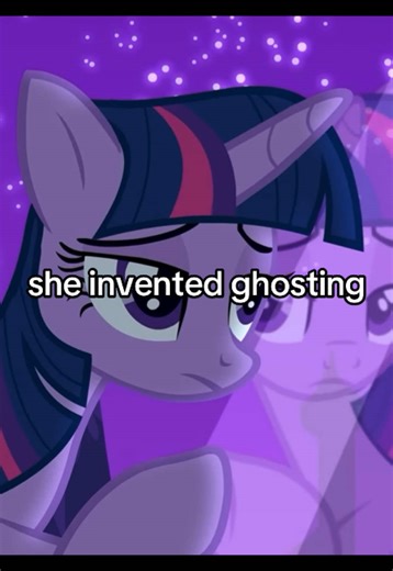 #TWILIGHTSPARKLE : i love her actually #mlp #mylittlepony #fyp #xyzbca | ghosting
