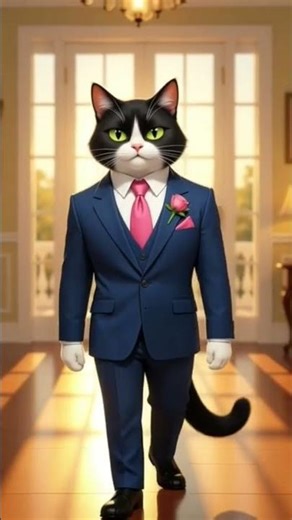 cute cat wedding vedio #trending #reels #cat #couple