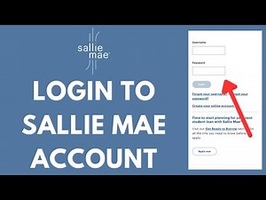Sallie Mae Login - How to Sign in to www.salliemae.com Account (2023)