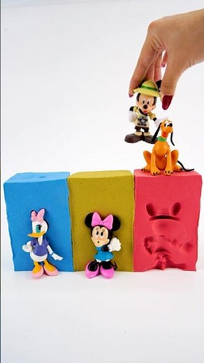 Satisfying Unboxing Mickey Mouse & Friends Toys | Collection Review ASMR #short #disney #keniticsand