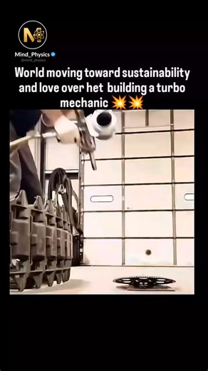 physics's man on Instagram: "This impressive machine setup showcases the power and precision behind heavy-duty engineering. What looks like a simple assembly is actually a detailed process involving mechanical balance, torque control, and high-performance components. The large turbo unit attached at the base highlights how industrial tools are constantly evolving—faster, stronger, and built for maximum efficiency. From mounting the housing to aligning the internal parts, every step requires accu
