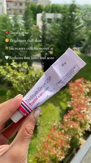 Tretinoin cream for multiple skin issues | Tretin 0.05 #tretinoin #acnetreatment #skincare #trending