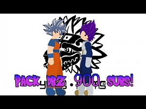 🐉Pack DBS + Base DBZ🐉 (StickNodes) - 🔥900 Subs🔥