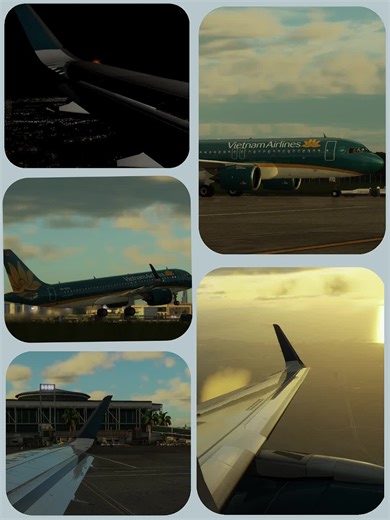 A320Neo flight RPLL-VVTS VietnamAirlines | Xplane 12 Toliss #aviation #a320 #xplane #msfs2020 #flightsimulator #flightsim #vietnamairlines #airbus #tansonnhatairport #landing #aviation #airplane
