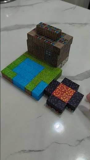 Ultimate Alex Survival Base: Hidden Waterfall & Garden | Minecraft Architecture | Magnetic Blocks