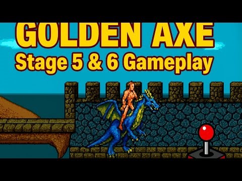 Golden Axe Walkthrough | Stage 5 & 6 Gameplay (Classic Arcade Beat 'Em Up)