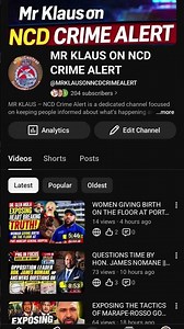 Subscribe to Mr Klaus on NCD crime alert ⚠️ 📢 😎 👏