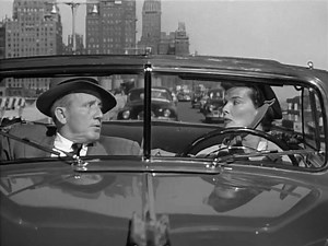 MOVIE: Adam's Rib, 1949 STARRING: Spencer Tracy, Katherine Hepburn, Judy Holliday PLOT: Domestic and professional tensions mount when a husband and wife work as opposing lawyers in a case involving a woman who shot her husband. | The Fabulous Fifties