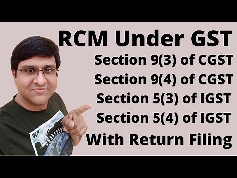 Reverse Charge Mechanism in GST | RCM in GST | RCM Accounting Entries in GST