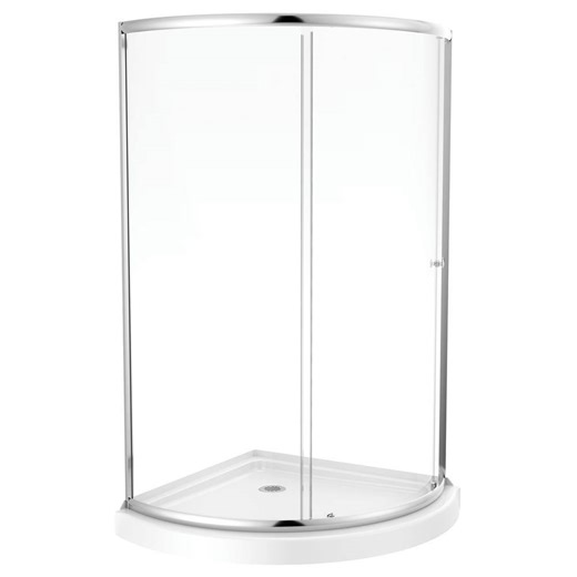 Delta Foundations 38 in. L x 38 in. W x 70 in. H Corner Shower Kit with Sliding Framed Shower Door and Shower Pan BVS2-FN252-WHPC - The Home Depot