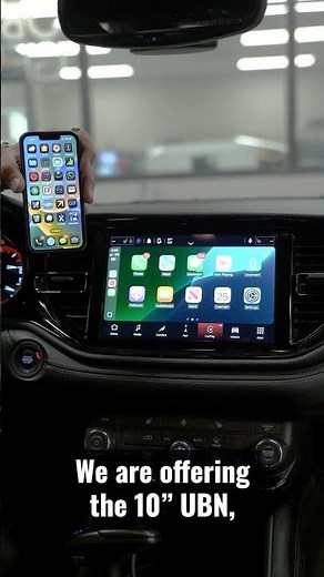 2021+ Dodge Durango 10.1" UBN Upgrade with Wireless Carplay and Android Auto - Infotainment.com