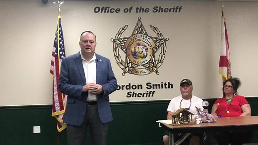 “Gravesite Grinch Identified” A Warrant has been issued for Jenni Hudkins with a $100,000 bond. If you know her whereabouts, please call the Bradford County Sheriff’s Office at 904-966-6161 Sheriff Smith states “It would be in her best interest to turn herself in immediately”, we will not rest until she is placed in custody!!! | Sheriff Gordon Smith - Bradford County Sheriff