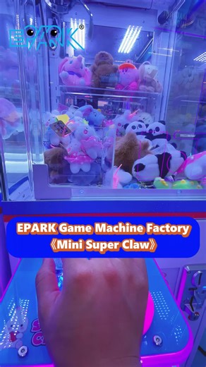 Grab happiness in every play! 🧸 Colorful prizes & simple joy make this timeless crowd favorite. #ClawMachine #ArcadeClassic #JoyfulPlay #eparkgames #gamemachinefactory