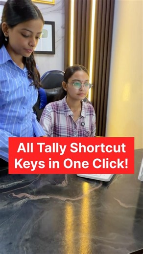 All Tally Shortcut Keys in One Click!