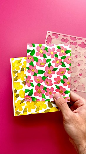 Layering stencils are such a great way to make easy and beautiful DIY cards!❤️ Here is a SNEAK PEEK at a new stencil coming tomorrow (6/23) at 12pm EST. Join me on YouTube to see the full summer cardmaking release unveiled! New stamps, background stamps, and stencils from @ranger_ink and coordinating dies from @teamspellbinders I can’t wait to share it all with you!!🤗 #cardmaking #art #craft #stamping #stencilart #stencil #diy #asmr #asmrsounds | Inklipse