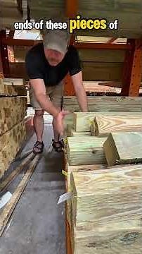Picking 4x4 posts #lumber #posts #wood #selection #diy #building #construction #basics #dadadvice