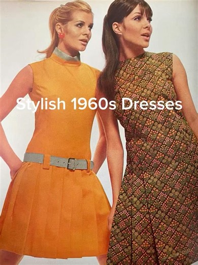 Stylish 1960s Dresses | Vintage Fashion Inspiration