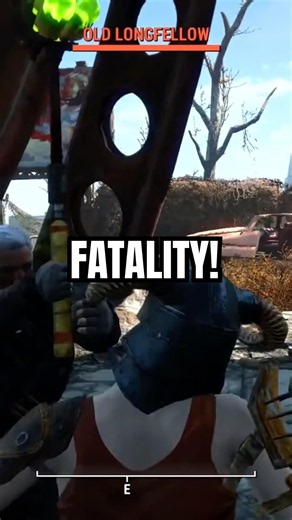 Don't F*ck with Old Longfellow! | Fallout 4 #Shorts