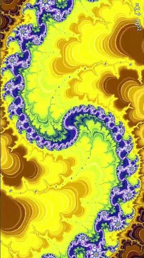 Patterns Hidden in the Infinite#MandelbrotSet #FractalMagic #HiddenPatterns