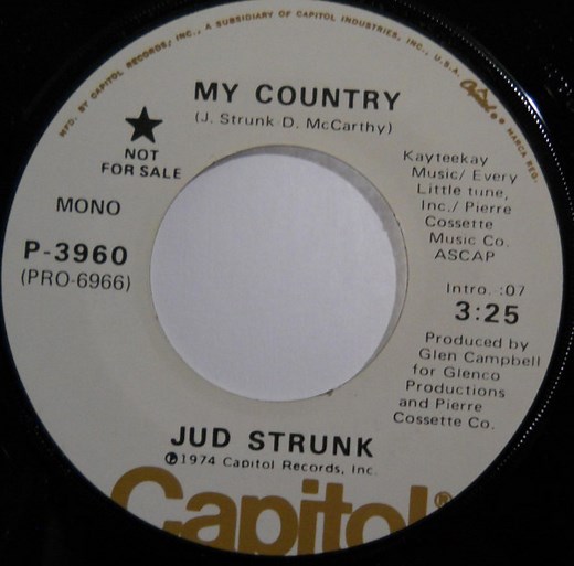 Jud Strunk - My Country