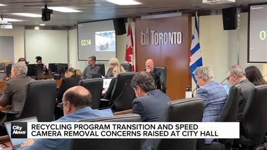 Recycling transition and speed camera removal concerns raised at City Hall