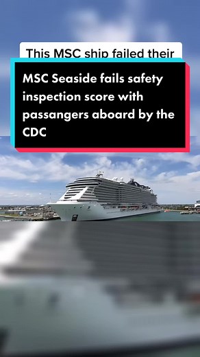 MSC Seaside Safety Inspection Fail: What Happened Onboard?