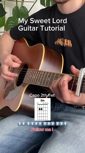 Guitar Tutorial for 'My Sweet Lord' by George Harrison