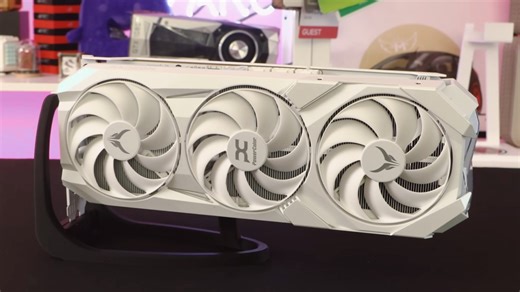 PowerColor's Red Devil Radeon RX 9070 XT Spectral White Edition features all-white components