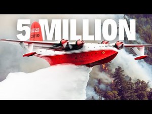 The Incredible Martin JRM Mars Water Bomber Firefighter Airplane