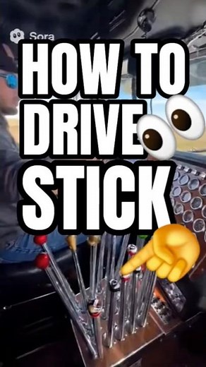 HOW TO DRIVE STICK SHIFT IN A SEMI TRUCK. IT'S EASIER THAN YOU THOUGHT.